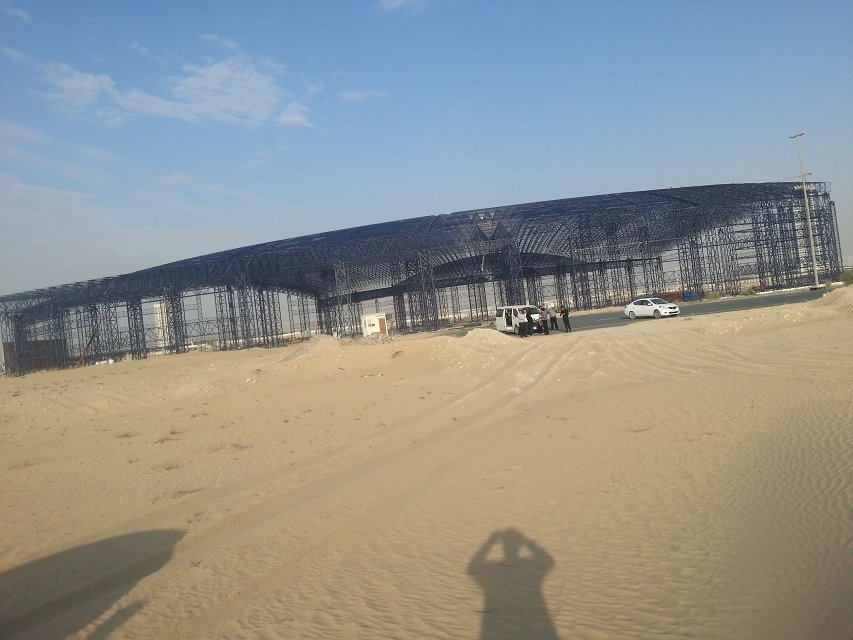 大渡口大型场馆网架工程